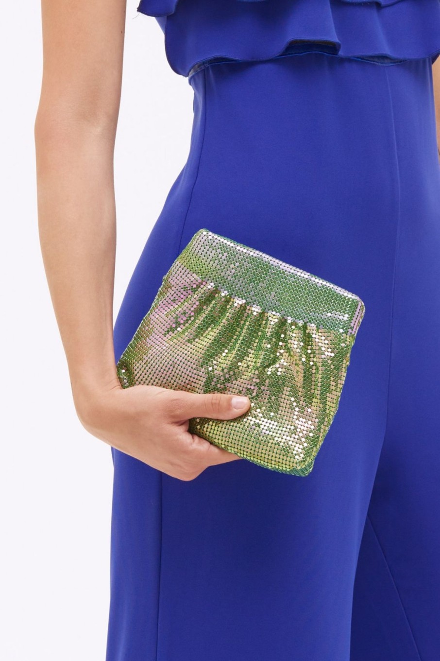 Accessori The Goal Digger | Clutch In Maglia Verde