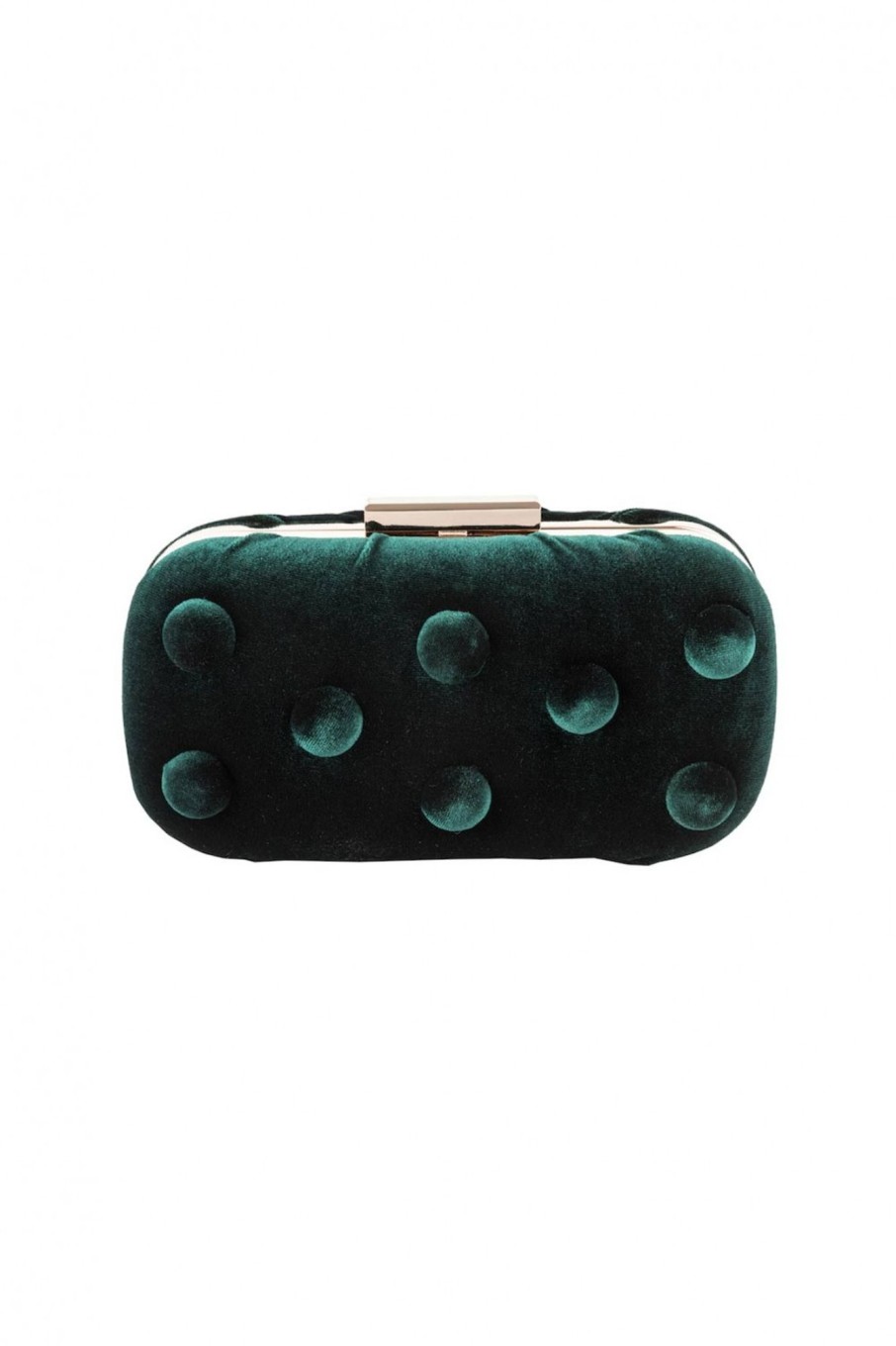 Accessori Anna Cecere | Clutch Velluto Verde