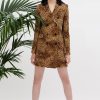 Abbigliamento Redemption | Cappotto Animalier In Velluto