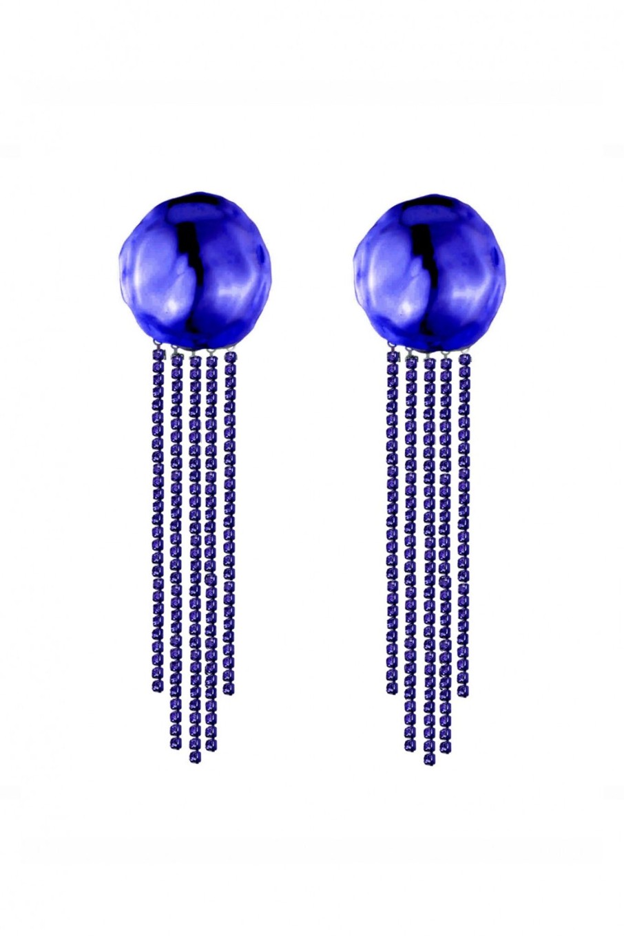 Accessori Sterling King | Orecchini Orbit Blu