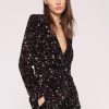 Abbigliamento Badgley Mischka | Blazer In Velluto Glitter