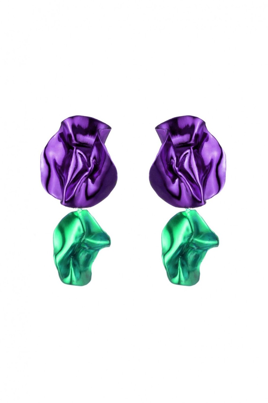 Accessori Sterling King | Orecchini Viola E Verde