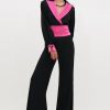 Abbigliamento Redemption | Jumpsuit Con Dettagli Fucsia