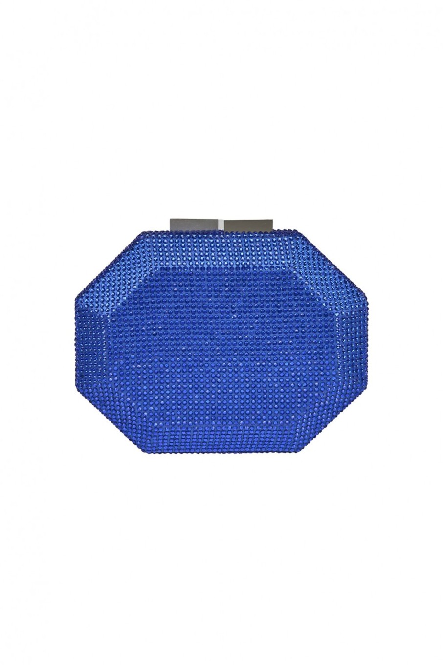 Accessori Anna Cecere | Clutch Blu Elettrico Con Nappina