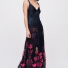 Abbigliamento Temperley London | Abito In Seta Con Applicazioni