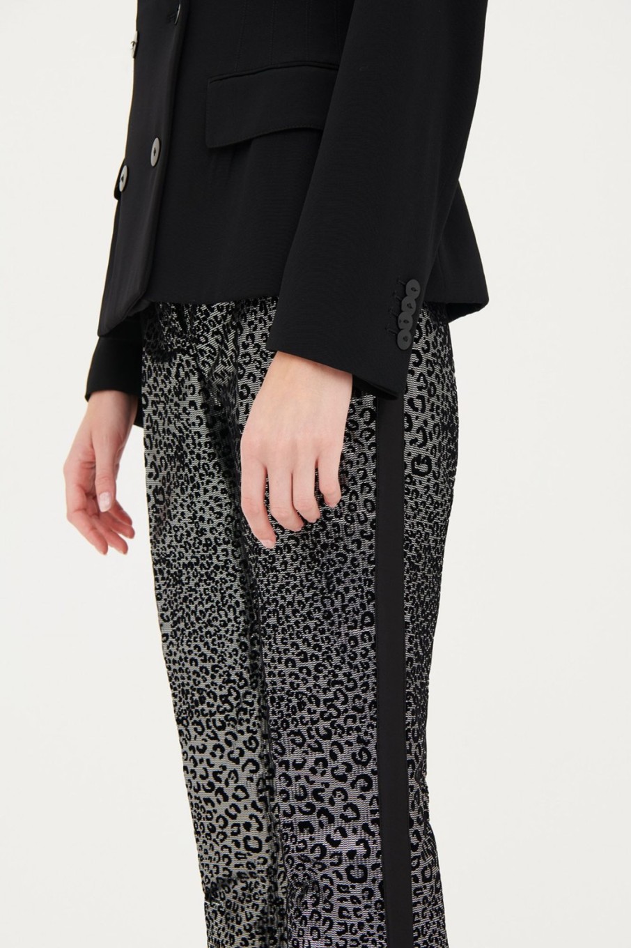 Abbigliamento Redemption | Pantaloni Smoking Leopardati