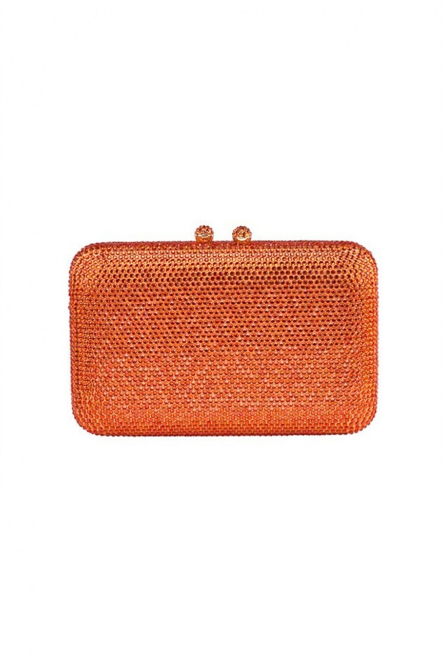 Accessori Anna Cecere | Clutch Swarovski Arancione