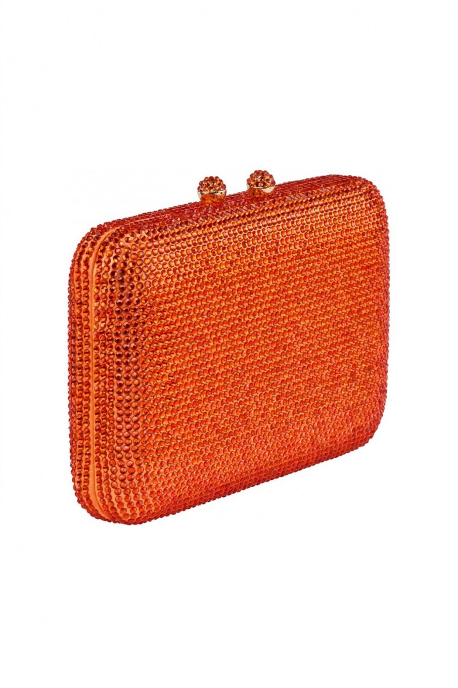 Accessori Anna Cecere | Clutch Swarovski Arancione