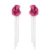 Accessori Sterling King | Orecchini Georgia Fucsia