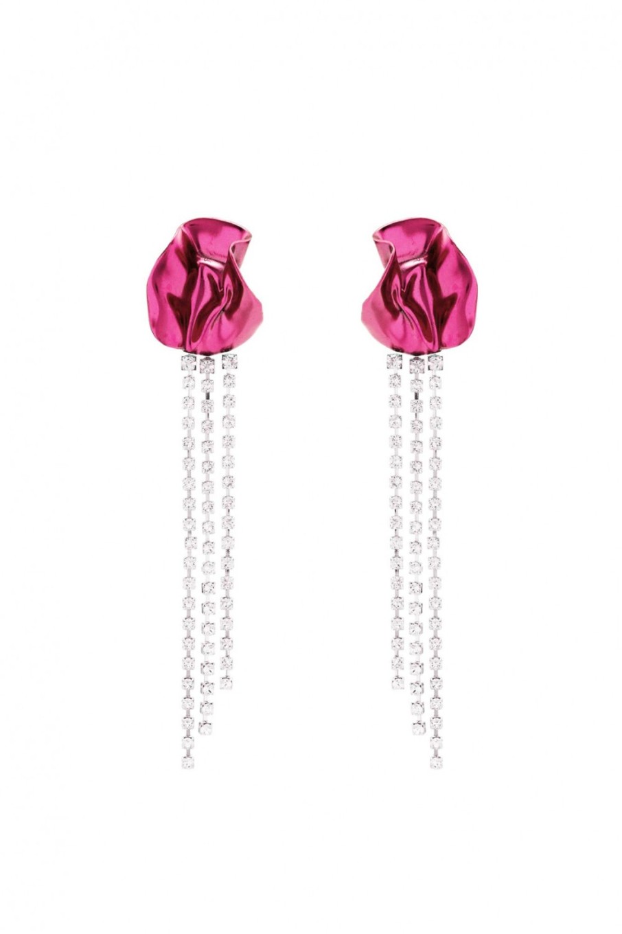 Accessori Sterling King | Orecchini Georgia Fucsia