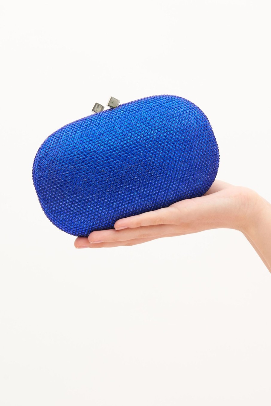 Accessori Anna Cecere | Clutch Swarovski Blu