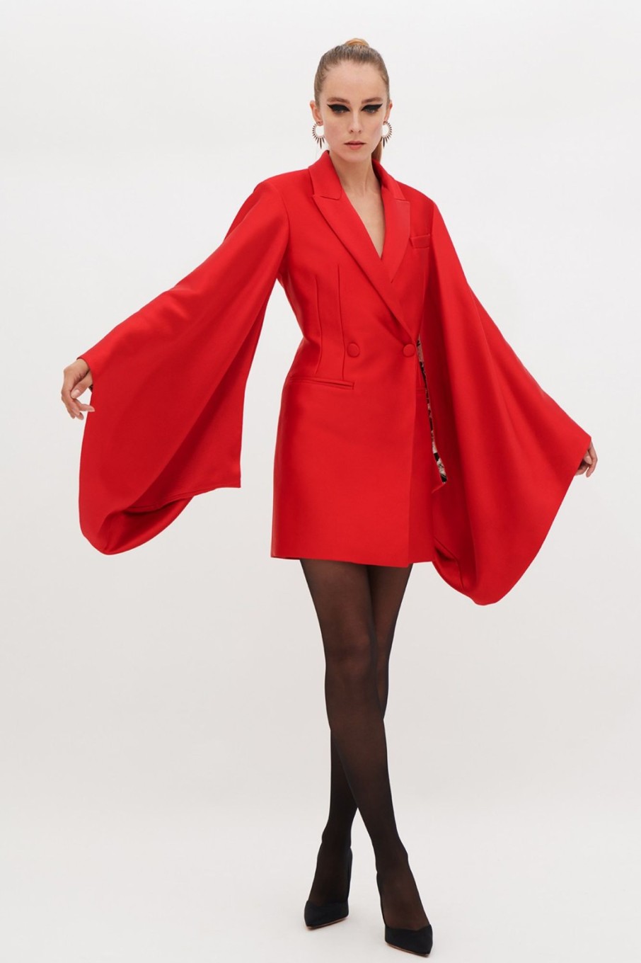 Abbigliamento Redemption | Abito Kimono Rosso