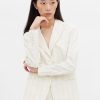 Abbigliamento Giuliette Brown | Blazer Bianco A Righe