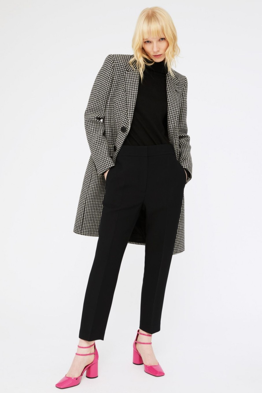 Abbigliamento Celine | Cappotto Pied De Poule