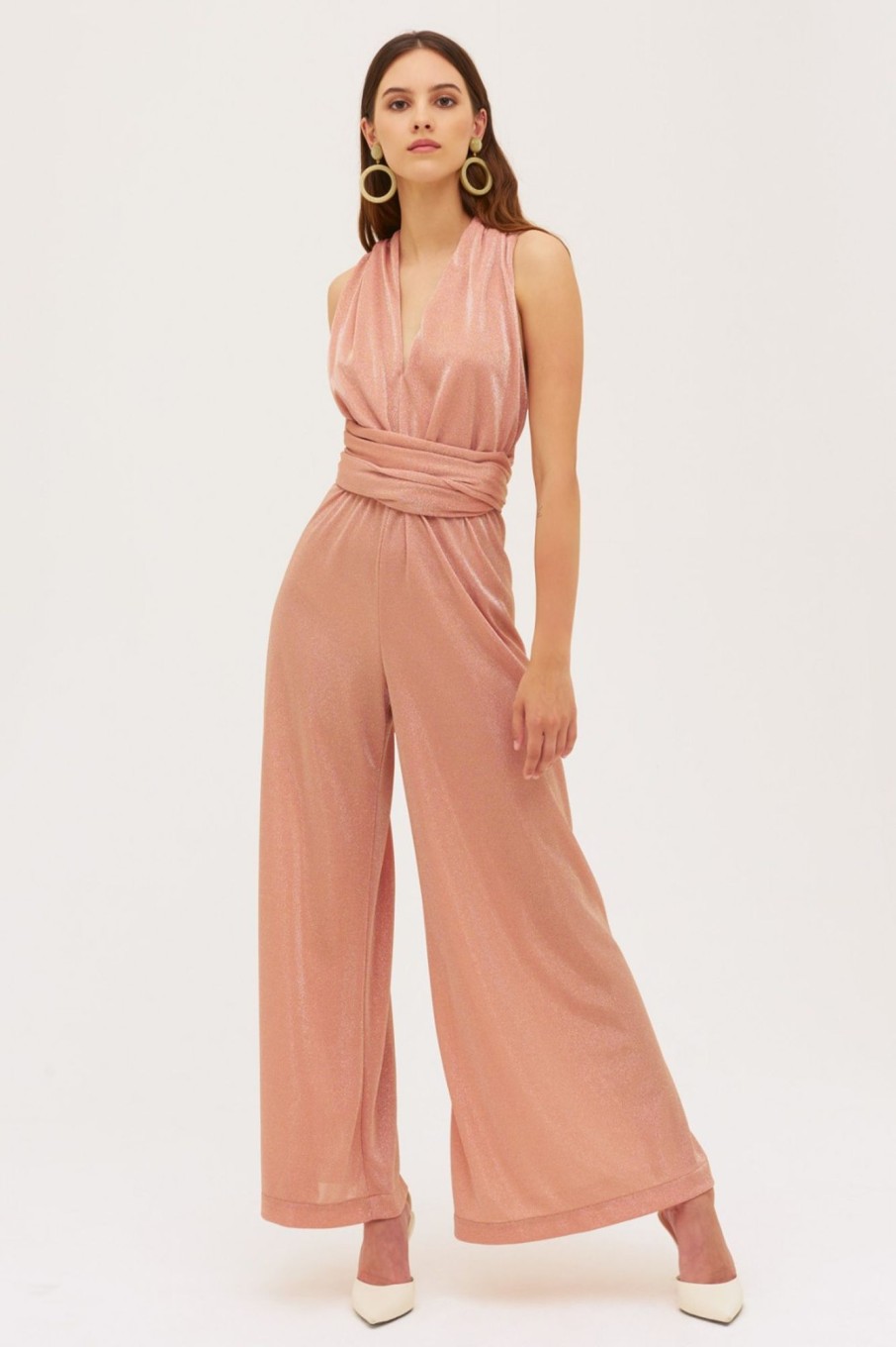 Abbigliamento Thomas Lee | Jumpsuit Lurex Rosa