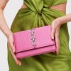 Accessori Anna Cecere | Pochette In Raso Rosa