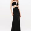 Abbigliamento Halston | Abito Cutout Nero