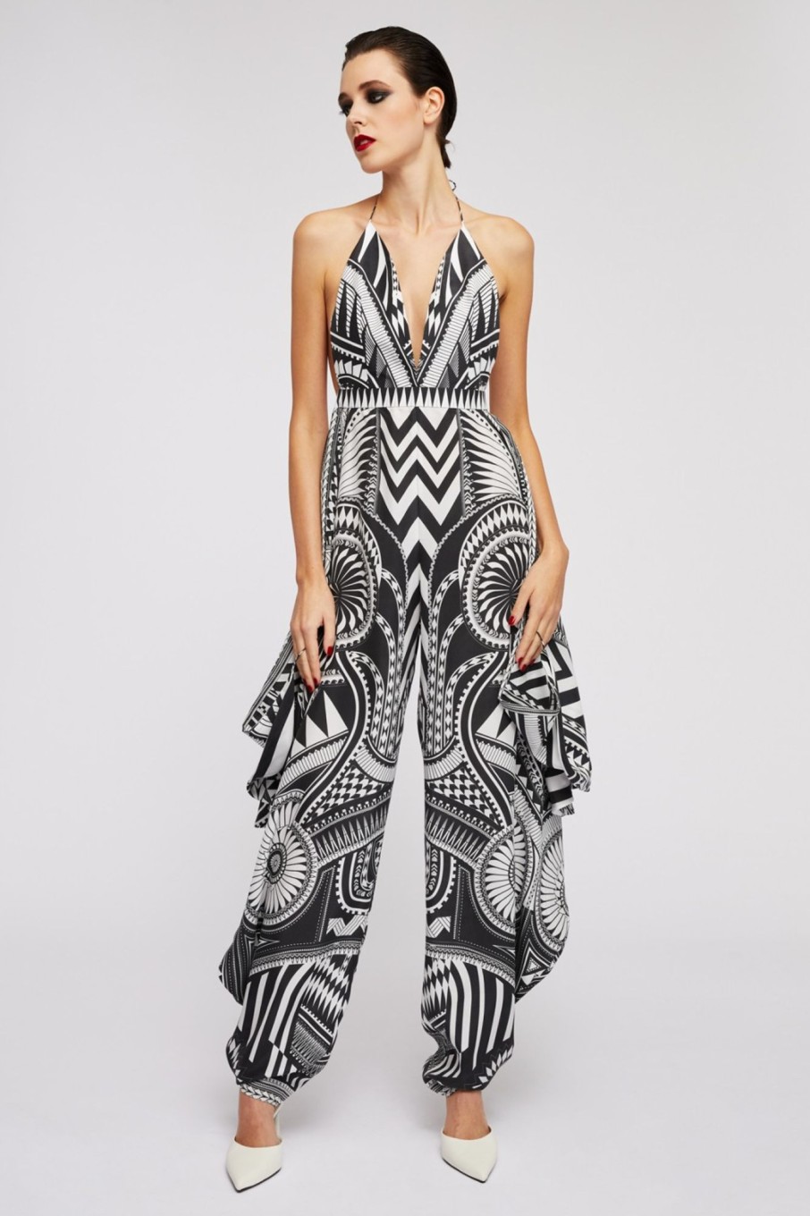 Abbigliamento Balmain | Jumpsuit Geometrica