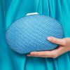 Accessori Anna Cecere | Clutch Swarosvki Azzurra