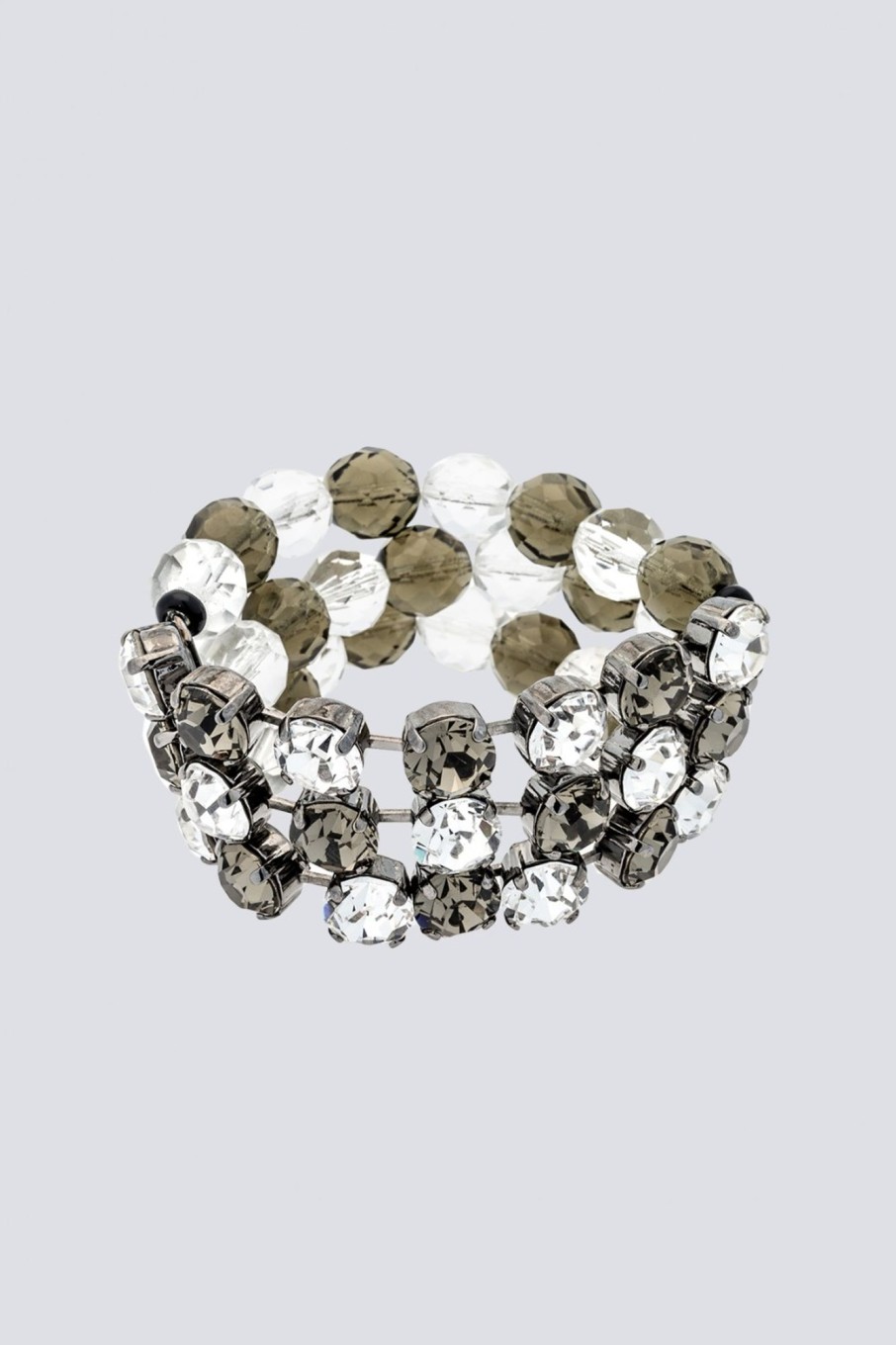 Accessori Sharra Pagano | Bracciale In Metallo E Strass