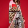 Abbigliamento Hayley Menzies | Spolverino Animalier Rosa