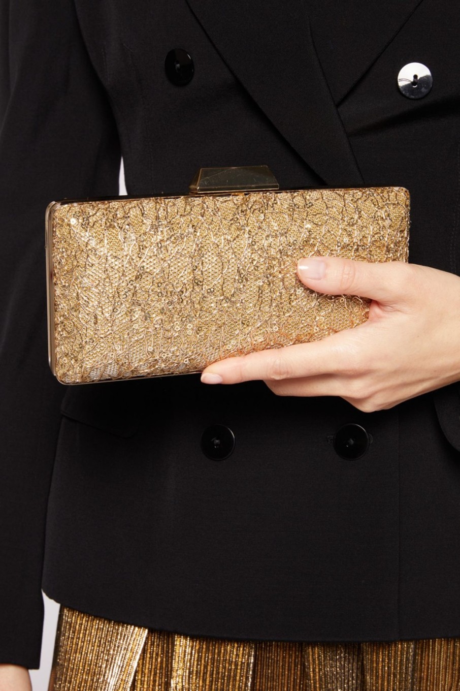 Accessori E.M. | Clutch Ricami Oro