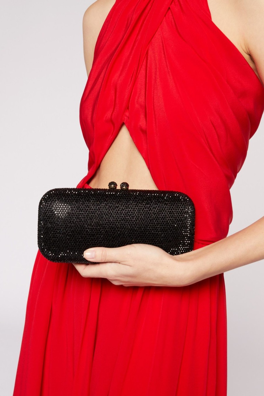 Accessori Anna Cecere | Clutch Rettangolare Nera