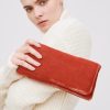 Accessori Anna Cecere | Pochette Velluto Arancione