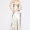 Abbigliamento Temperley London | Abito Con Paillettes Argento