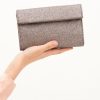 Accessori Anna Cecere | Clutch Glitter Bronzo