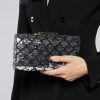 Accessori E.M. | Clutch Argento E Nera